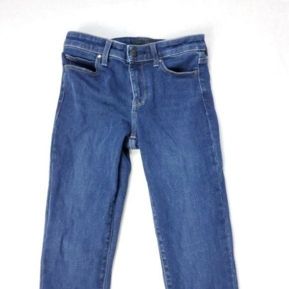 UNiQLO Stretch Jeans Womens Size 10 26x30 Measured Blue - Picture 2 of 10